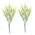 thumbnail image 1 of 2Pcs 5-fork Simulation Lavender Artificial Flowers for Home Wedding Decoration, 1 of 7
