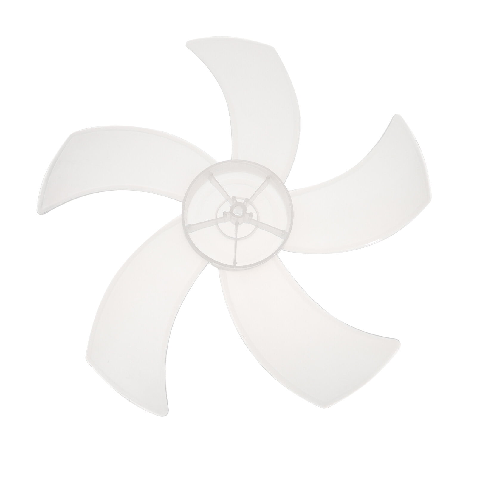 Homemaxs 16 White Durable Plastic Low Noise Replacement Fan Blades (Pack 2)