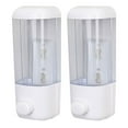 2Pcs 500ML Manual Liquid Soap Dispenser Large Capacity Hand Sanitizer