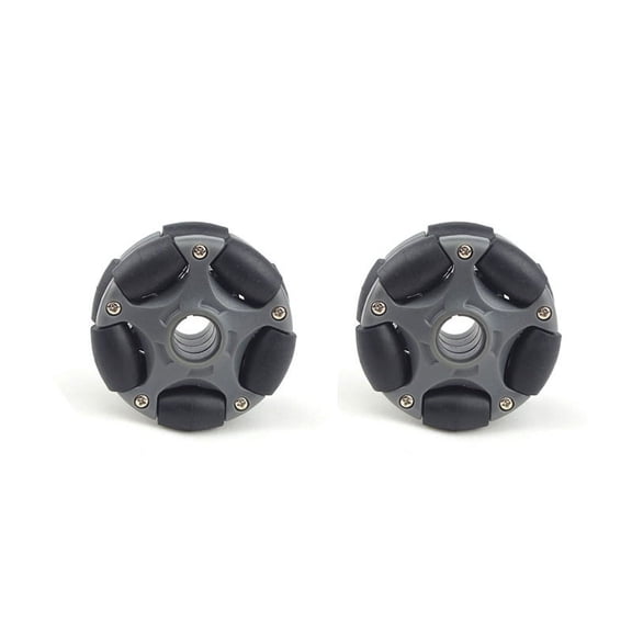 2Pcs 58mm Plastic Omni Wheel for Robot Kit Motor Omni Wheel 14135