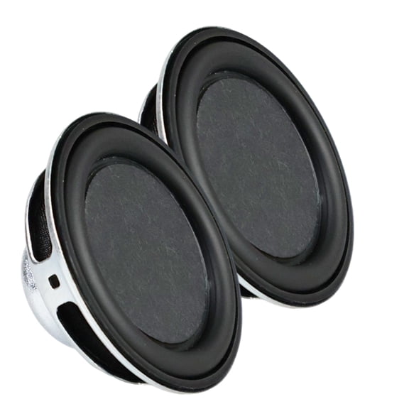 2Pcs 5W 4Ohm Speakers 52mm Round Shape Loudspeaker Subwoofer Multimedia Portable