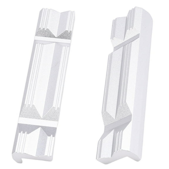 2Pcs 5inch Vise Jaws Milling Vise Jaw Clamps Magnetic Bench Vice Pad Tools for Gri G561