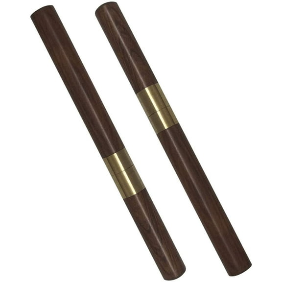 2Pcs 6.2 Inch Ice Picks with Cover for Kitchen, Bars, Bartender,Picnics, Camping, And Restaurant, Stainless Steel Ice Pick Tool for Separate The Ice Cube (Rosewood)