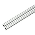 thumbnail image 1 of Uxcell 2Pcs 6063 Aluminum Round Tubing 1 Feet Length 0.195 Inches ID 0.312 Inches OD 8mm OD 5mm ID, 1 of 3