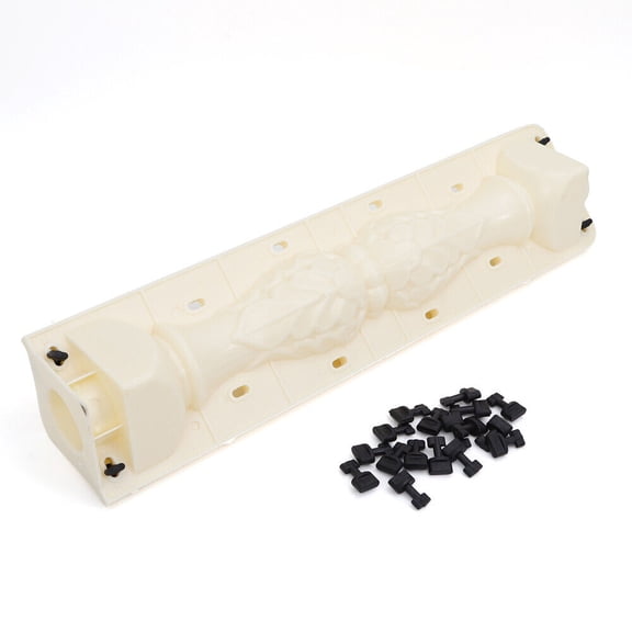 2Pcs 60cm Handrail Balustrade Mould Railing Mold Concrete Plaster Cement Casting