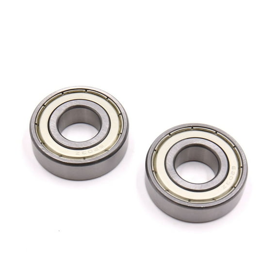 2Pcs 6203Z Deep Groove Radial Ball Bearing 40 x 17 x 12mm for Motorcycle