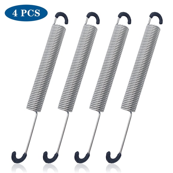 4Pcs 7 Inch Recliner Springs Replacement Sofa Chair Mechanism Tension Furniture Replacement Parts -Long Neck Hook Style