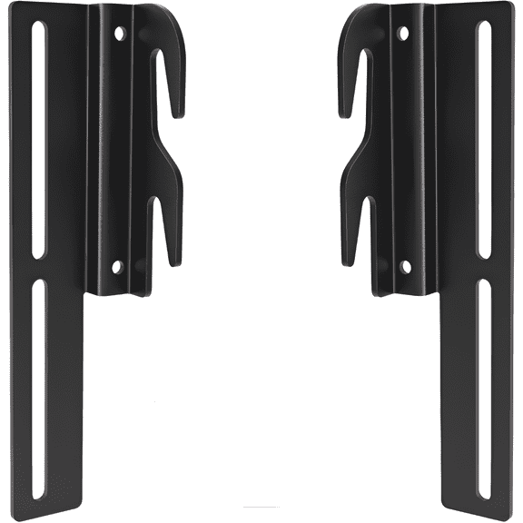 2Pcs #711 Bolt-On to Hook-On Bed Frame Conversion Brackets for Headboard or Footboard kit with Hardware