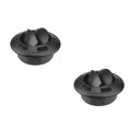thumbnail image 1 of 2Pcs 75mm Round Black ABS A/C Air Conditioning Outlet Vent For RV Bus Car Boat- Pack of 2, 1 of 5