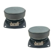 2Pcs 78mm Speakers 3Inch Full frequency 4Ohm 15W Loudspeaker DIY Bass Sound For Home Theaters Loudspeakers