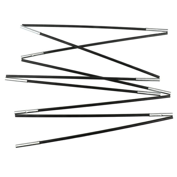 2Pcs 7mm Fiberglass Camping Backpacking Tarp Shetler Tent Poles Rod Replacement 7 Sections