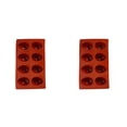 thumbnail image 1 of 2Pcs 8-Cavity Easter Egg Shape Silicone Molds, Baking Supplies for DIY Cake Decoration, Chocolate, Candy, Jello, Pastry, Muffin, Bread, Ice Cube, 1 of 7