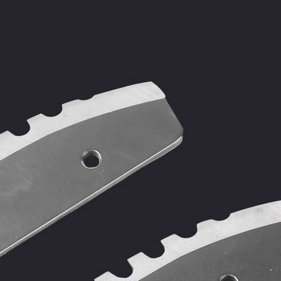 2Pcs 8 Inches Auger Blades Ice Auger Blades Replacement For Power Ice Auger Tool Workshop Equipment Power Tool Accessories