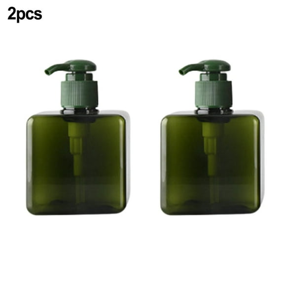 2Pcs 8 Oz Plastic Pump Bottles, Empty Refillable Container Liquid Soap Dispenser for Shampoo, Lotion, Cleaning Products, Kitchen, Bathroom