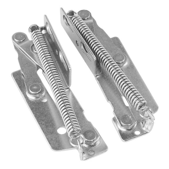 2Pcs 80 Degree Metal Sprung Hinges Cabinet Door Lift Up Stay Flap Top Support Spring Hinge Delicate Connect Folding Hinges 2022