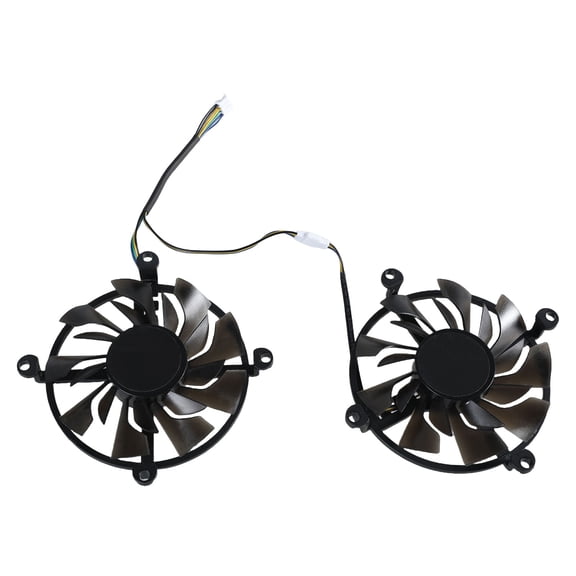 2Pcs 86mm/3.39in VGA Fan for GTX1060 GTX960 GTX950 Graphics Card Cooling Fan 4Pin 12V