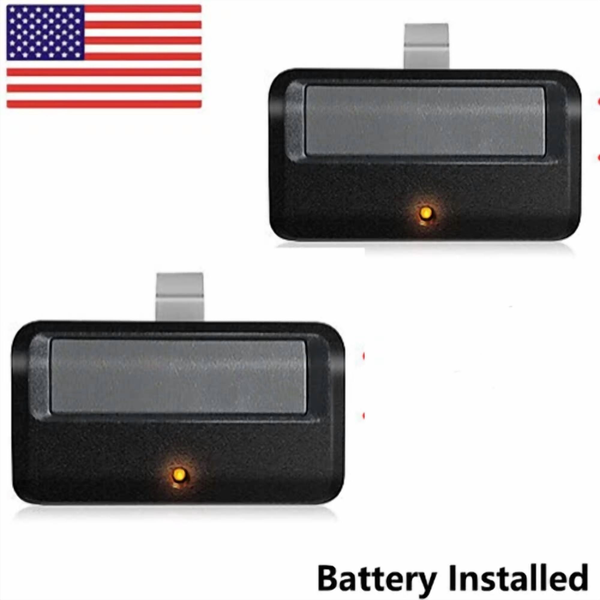 2Pcs 891Lm Remote Only For Yellow Learn Button Of Liftmaster Garage Door Opener