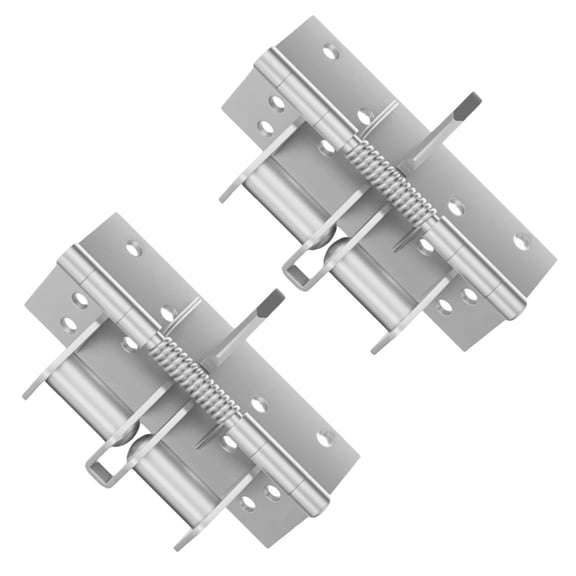 2Pcs 90 Degree Positioning Hinge Buffer Spring Position Hinge Door Closer