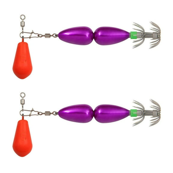 2Pcs 90Mm Fishing Hooks Squid Hook Octopus Hook Fishing Tackle