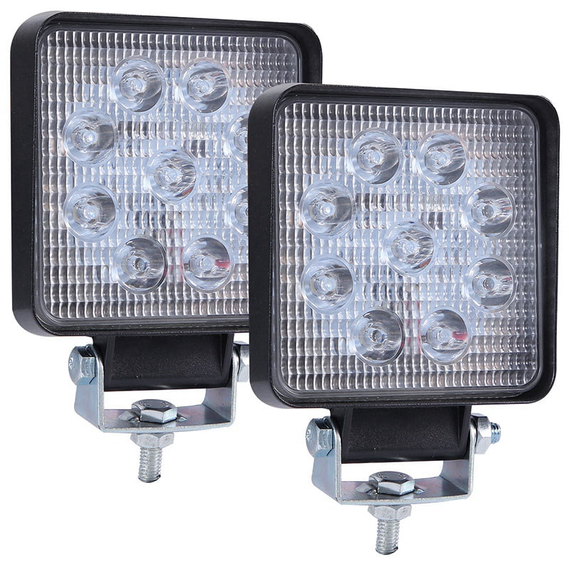 Atv Spotlight Led 2Pcs 90W 6000K 9000Lm Spotlight Led Work Bars Driving Lamps Waterproof ...