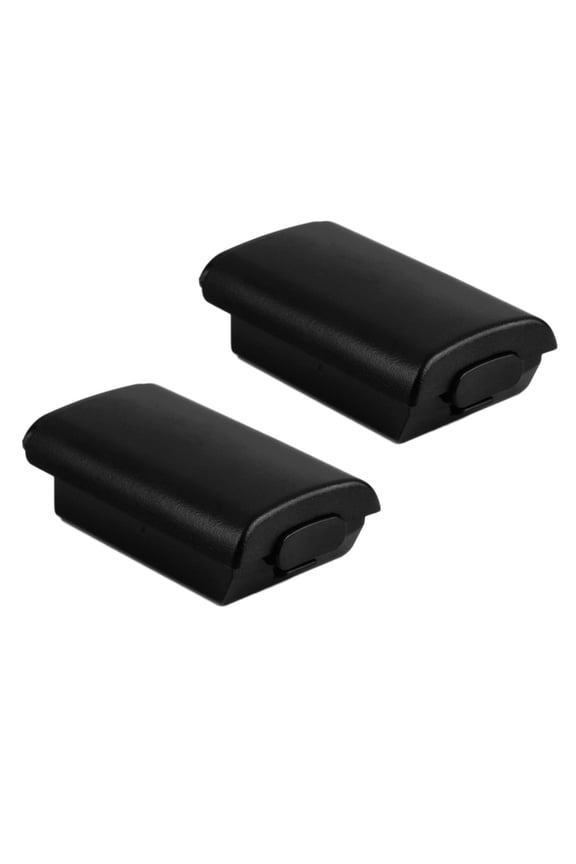 2Pcs AA Battery Plastic Hard Back Cover Case Protector for Xbox 360 Controller