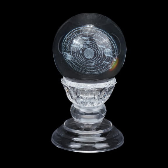 2Pcs Acrylic Ball Holders 30mm Clear Cone Sphere Display Stand Easter Egg Stand Ball Holder Base for Glass Golf Balls Magic Globe Gemstone Decorative Eggs Showcasing Making DIY