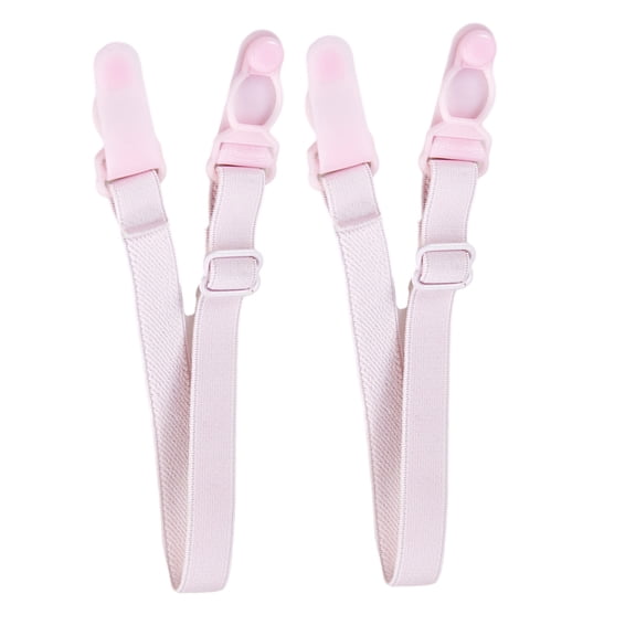 2Pcs Adjustable Bra Strap Clips Nonslip Underwear Bralette Strap Holders Grippers Clasp for Women Lingerie Accessories