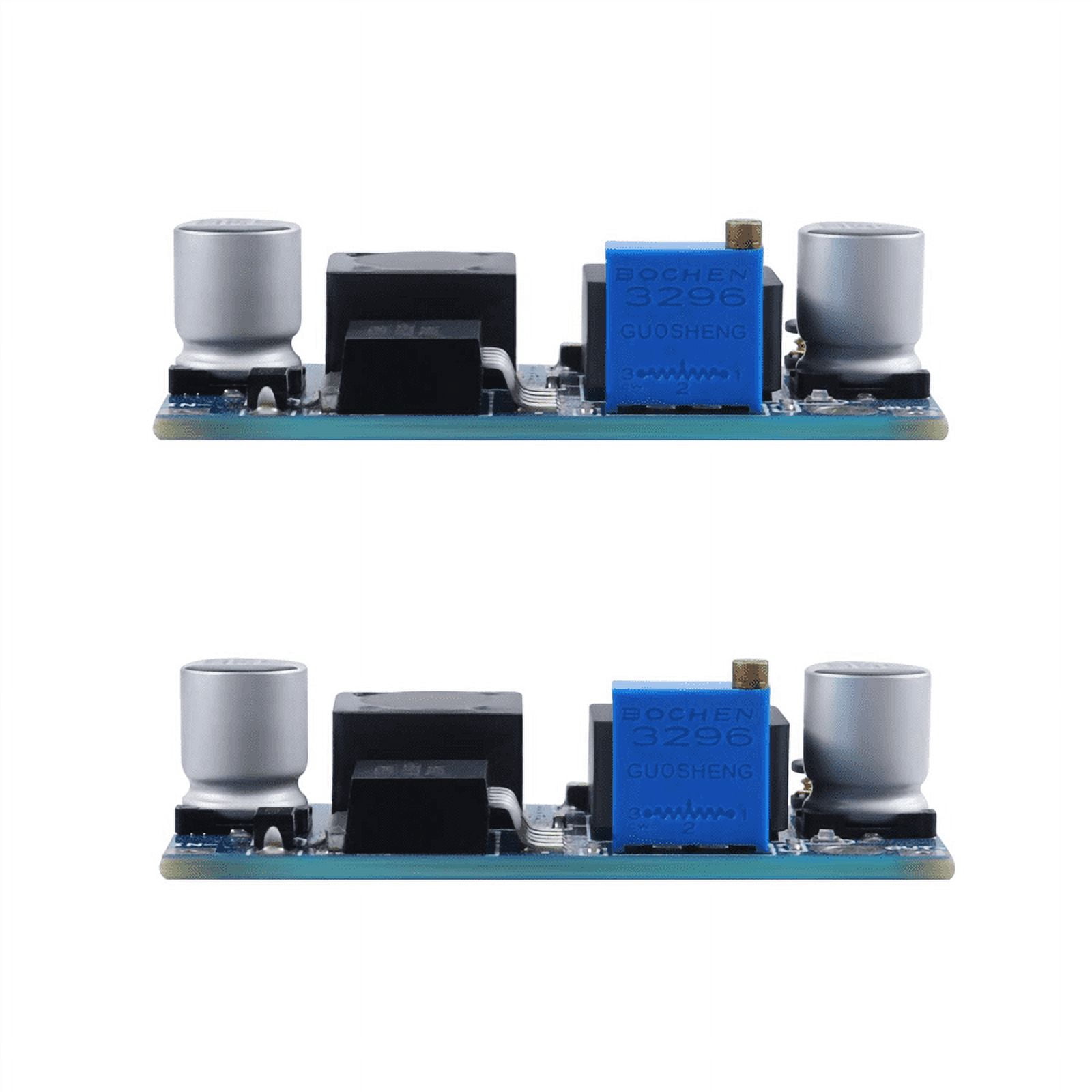 2Pcs Adjustable DC-DC Buck Boost Converter Automatic Regulator