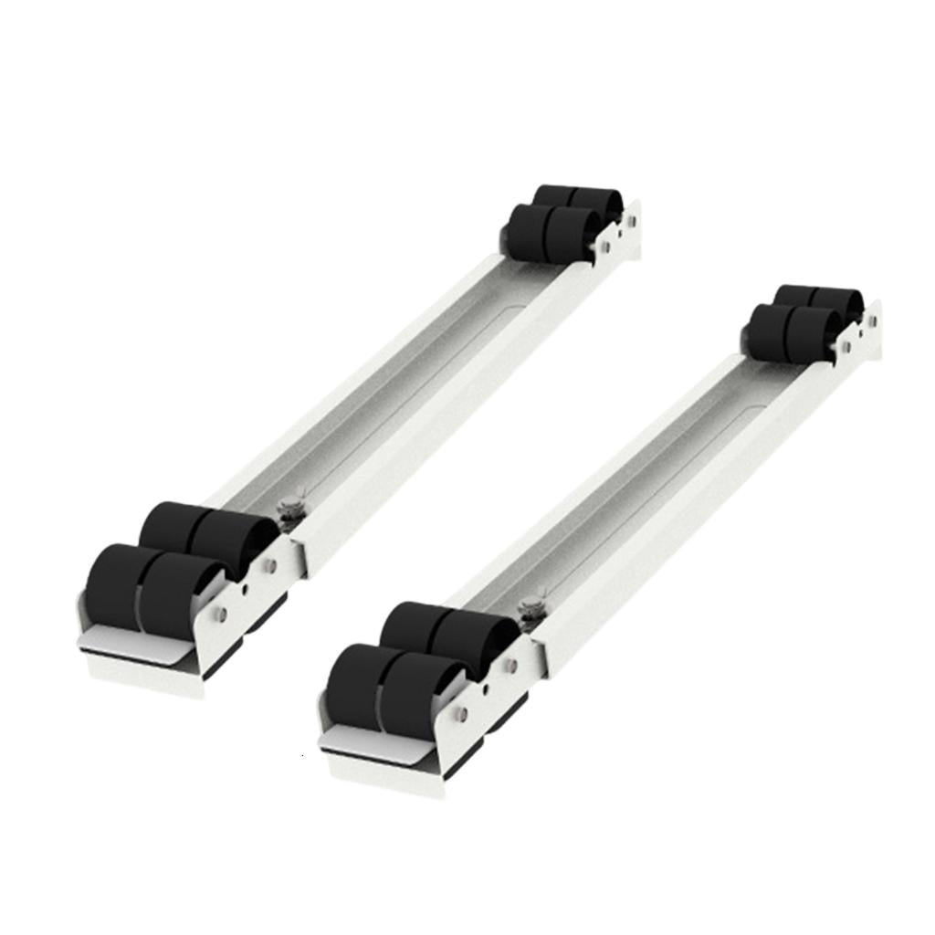 2Pcs Adjustable Extendable Washing Machine Roller Washer Dryer Stand Heavy Duty Appliance Rollers Furniture Accessories