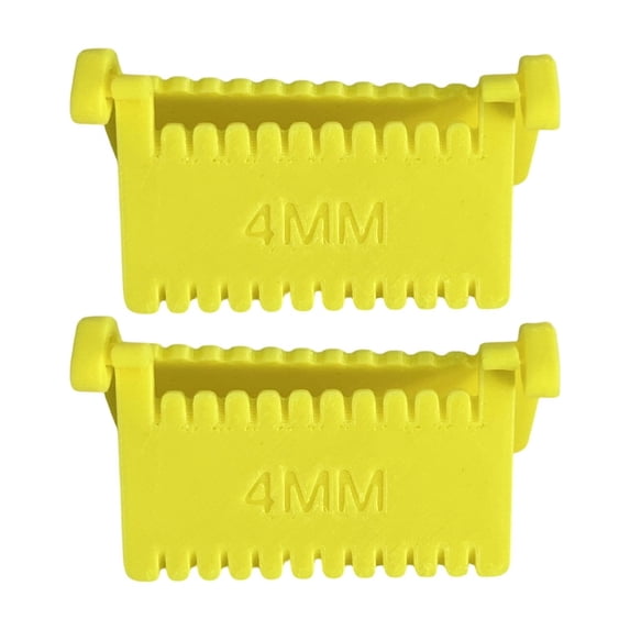 2Pcs Adjustable Hinged Sewing Template Ruler Multipurpose Plastic Quilting Measuring Tool for Fabric Tailoring Hemming