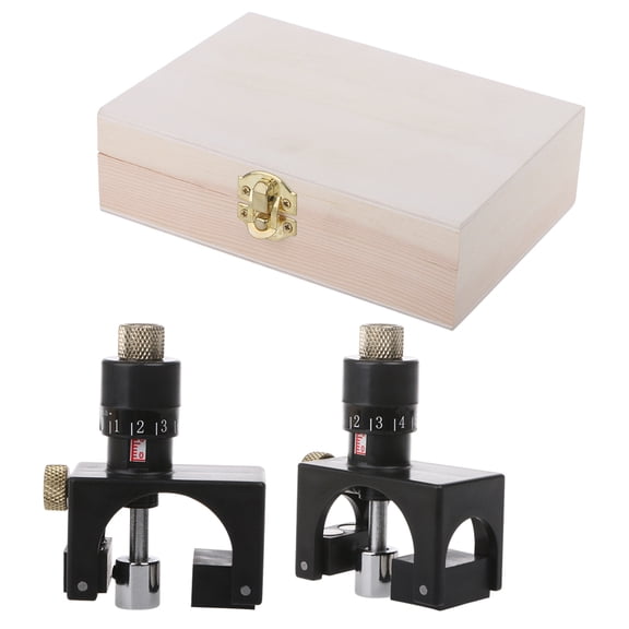 2Pcs Adjustable Magnetic Planer Knife Setting JigB1adeJointer Gauge Setter For