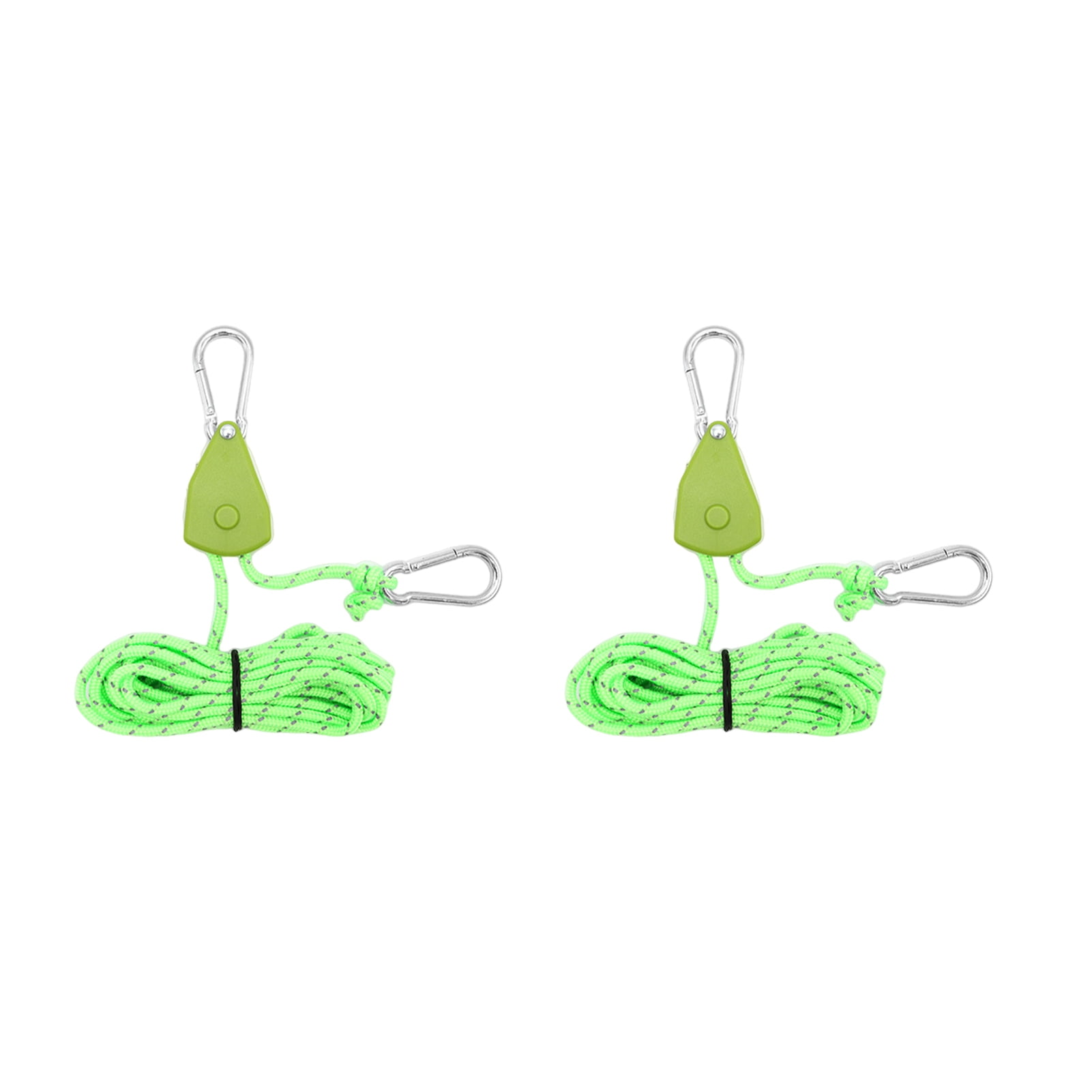 2Pcs Adjustable Rope Hanger HeavyDuty Ratchet Tie Down Strap Strong