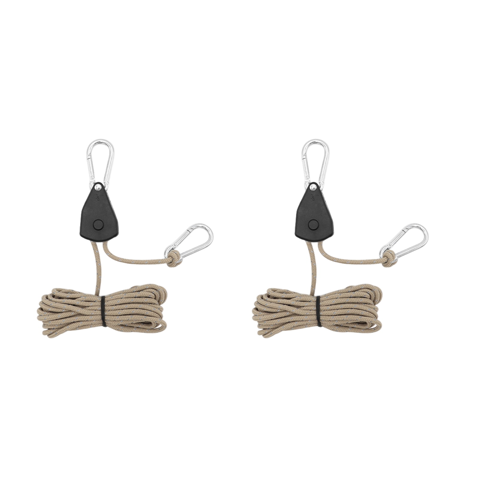 2Pcs Adjustable Rope Hanger HeavyDuty Ratchet Tie Down Strap Strong