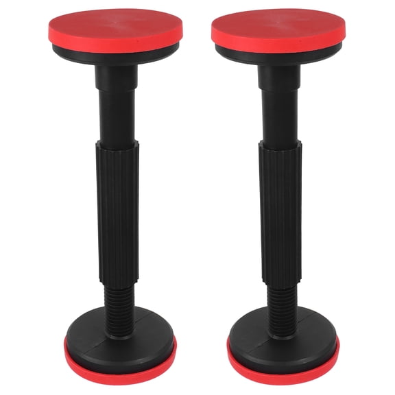 2Pcs Adjustable Telescoping Support Pole 18 to 44 Inch Heavy Duty Load Bearing Tool for Home Office and Industrial Use