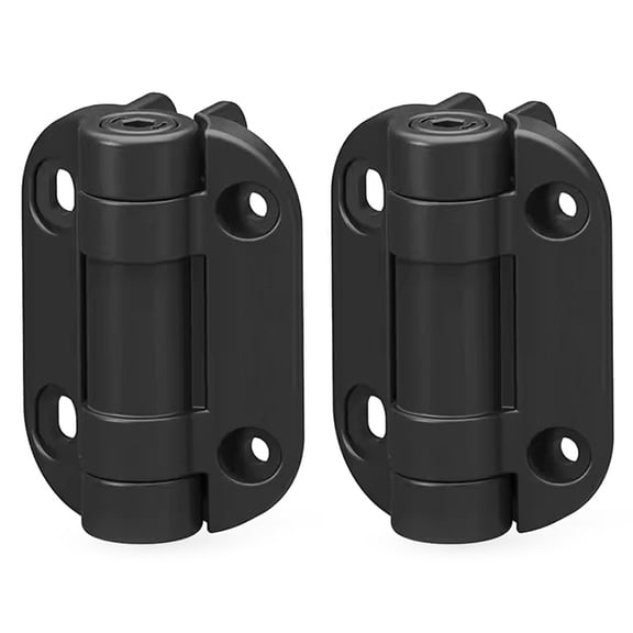 2Pcs Heavy Duty Spring Loaded Hinges Adjustable Tension Nylon Door Hinges Furniture Damper Hardware Easy to Use