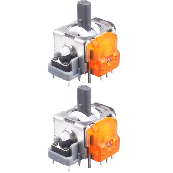 2Pcs Advanced TMR Hall Electromagnetic Joysticks for P4/P5/NSP/XB1
