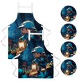 2Pcs Adventure Girl Versatile Aprons Set Kitchen, Baking,Cooking