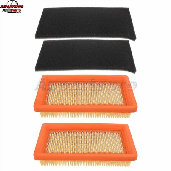 2Pcs Air Filter Cleaner For Honda Gvx140 Hrb215K3 Hrb215K4 Hrm195 Hrm215 Mowers