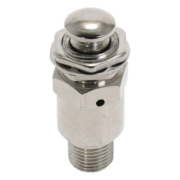 2Pcs Air Pneumatic TAC-3P 2 Port 3 Position Push Button Switch Valve M5×0.8