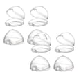 thumbnail image 1 of 2Pcs All Silicone Pacifier Two Color Liquid Silicone Sleep Pacifier Play Mouth Baby Grinding Teeth Chew Toys Closure Bags & Lids & Boxes, 1 of 7