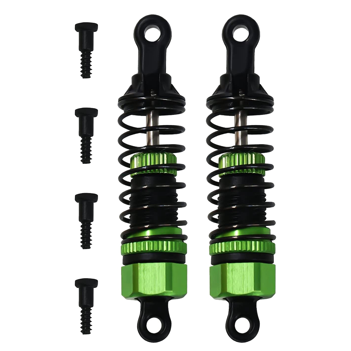 2Pcs Aluminum Alloy PX930001A Oil Filled Shock Absorber 9300E RC Auto