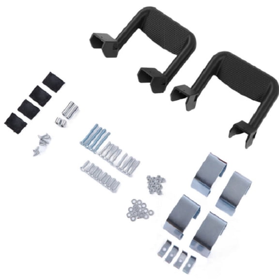 2Pcs Aluminum Alloy Side Step For Pickup Trucks Antislip Design Mounting Hardware Included Universal Fit