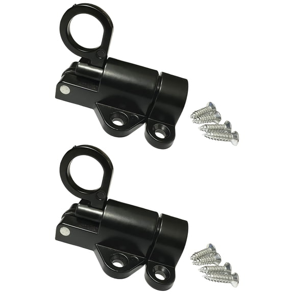 2Pcs Aluminum Alloy Spring Door Bolt Latches Window Gate Security Pull Rings for Enhanced Security And Smooth Operate