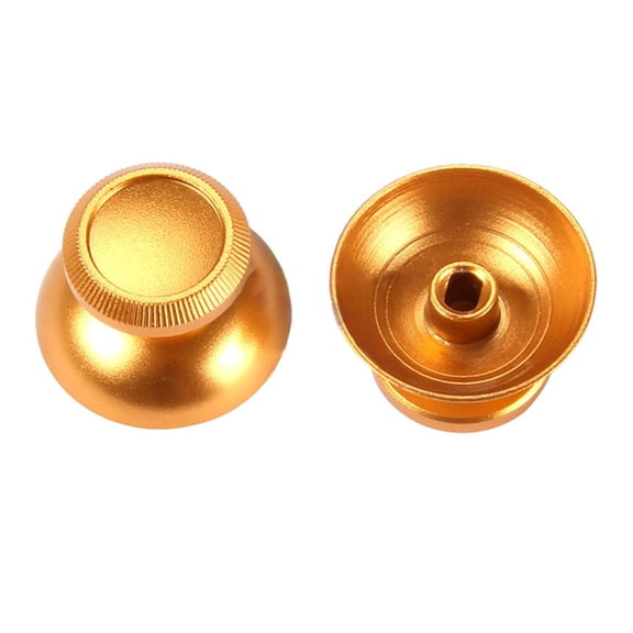 2Pcs Aluminum Alloy Thumbsticks Analogs Stick for P5/P4/ Controller Metal Joystick Grip Cap Gaming Button Part