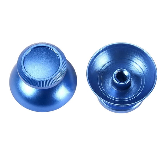 2Pcs Aluminum Alloy Thumbsticks Analogs for P5 P4 Controller Metal Joystick Grip Cap Gaming Button Part