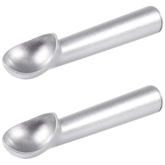 2Pcs Aluminum Ice Cream Scoop Non-Stick Anti-Freeze Spoon Dipper Craft Kitchen Tool