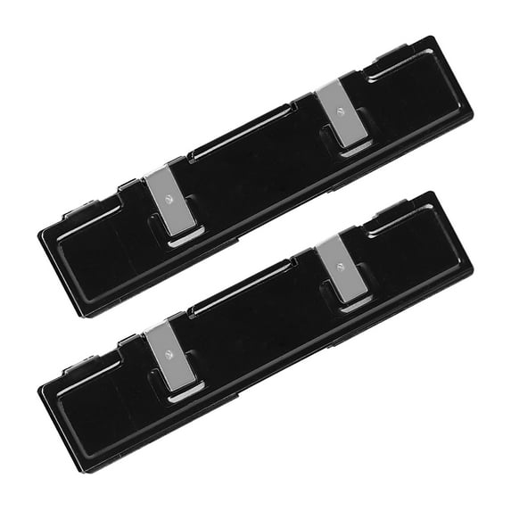2Pcs Aluminum Memory Heatsink Shim DDR Heat Spreader Cooler Cooling for DDR RAM Memory, Black