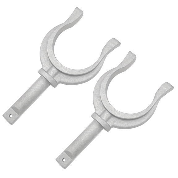2Pcs Aluminum Oar Lock, Anti-Rust Boat Fitting for Rowing Use