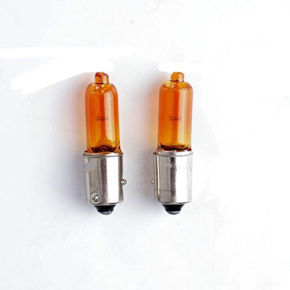 2Pcs Amber BAW9s HY21W 12V 21W Car Turn Signal Lamp Baw9s Auto Bulbs Car Halogen Indicator Brake Fog Reverse Light Bulb