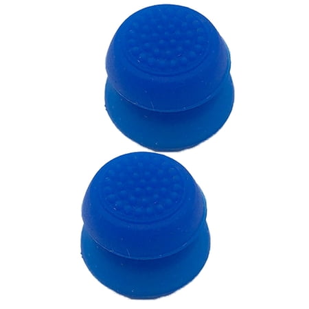 2Pcs Analog Controller hold Set, Heightened Thumbsticks Caps Cover, Caps Silic for Controller Non Slip Wear , Blue